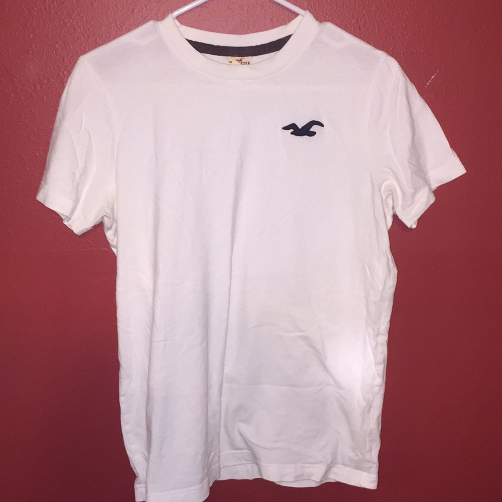 Hollister white shirt